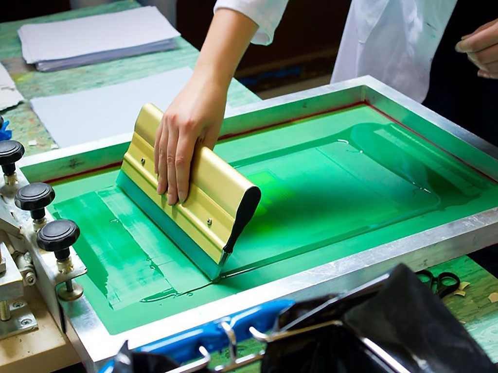 Serigrafia impressió permeogràfica